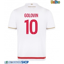 Maglie da calcio AS Monaco Aleksandr Golovin #10 Prima Maglia 2025-26 Manica Corta